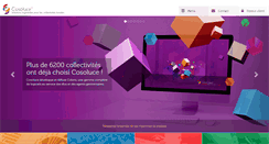 Desktop Screenshot of cosoluce.fr